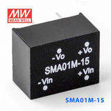 Mean Well SMA01M - 15 DC - DC Converter - 1W - 10.8~13.2V in 15V out - SMA01M - 15 - powersupplymall.com