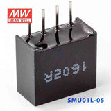 Mean Well SMU01L-05 DC-DC Converter - 1W - 4.5~5.5V in 5V out 200mA - SMU01L-05 - powersupplymall.com