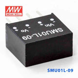 Mean Well SMU01L-09 DC-DC Converter - 1W - 4.5~5.5V in 9V out 110mA - SMU01L-09 - powersupplymall.com