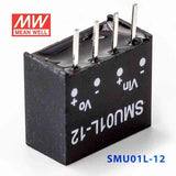Mean Well SMU01L-12 DC-DC Converter - 1W - 4.5~5.5V in 12V out 84mA - SMU01L-12 - powersupplymall.com
