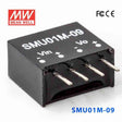 Mean Well SMU01M-09 DC-DC Converter - 1W - 10.8~13.2V in 9V out 110mA - SMU01M-09 - powersupplymall.com