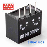 Mean Well SMU01N-09 DC-DC Converter - 1W - 21.6~26.4V in 9V out 110mA - SMU01N-09 - powersupplymall.com