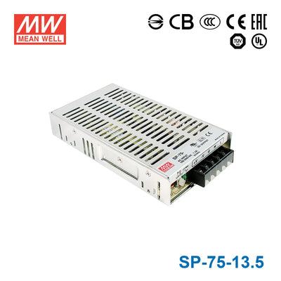 Mean Well SP Series  Power Supply 13.5V(75~200W)