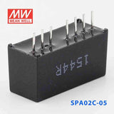 Mean Well SPA02C-05 DC-DC Converter - 2W - 36~72V in 5V out 400mA - SPA02C-05 - powersupplymall.com