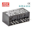 Mean Well SPAN02E-05 DC-DC Converter - 2W - 4.5~9V in 5V out 400mA - SPAN02E-05 - powersupplymall.com