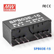 Mean Well SPB03E-15 DC-DC Converter - 3W - 4.5~9V in 15V out 200mA - SPB03E-15 - powersupplymall.com