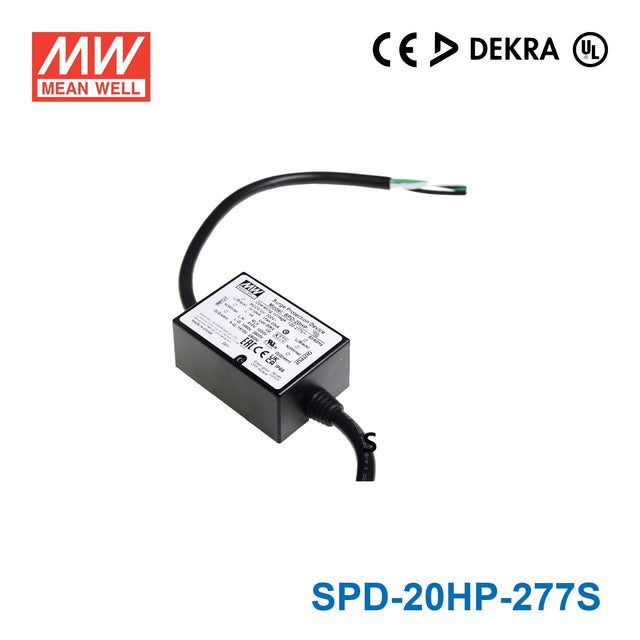 Mean Well SPD-20HP-277S Surge Protection Device 120~277VAC 20KV - SPD-20HP-277S - powersupplymall.com