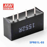 Mean Well SPR01L-05 DC-DC Converter - 1W - 4.5~5.5V in 5V out - SPR01L-05 - powersupplymall.com