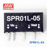 Mean Well SPR01L-05 DC-DC Converter - 1W - 4.5~5.5V in 5V out - SPR01L-05 - powersupplymall.com