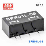 Mean Well SPR01L-05 DC-DC Converter - 1W - 4.5~5.5V in 5V out - SPR01L-05 - powersupplymall.com