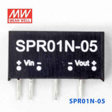 Mean Well SPR01N-05 DC-DC Converter - 1W - 21.6~26.4V in 5V out - SPR01N-05 - powersupplymall.com