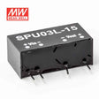 Mean Well SPU03L - 15 DC - DC Converter - 3W - 21.6~26.4V in 5V out - SPU03L - 15 - powersupplymall.com