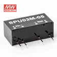 Mean Well SPU03M-05 DC-DC Converter - 3W - 4.5~5.5V in 5V out - SPU03M-05 - powersupplymall.com
