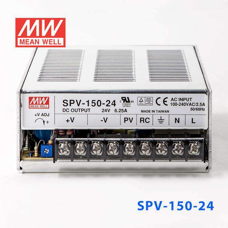 Mean Well SPV - 150 - 24 power supply 150W 24V 6.25A - SPV - 150 - 24 - powersupplymall.com