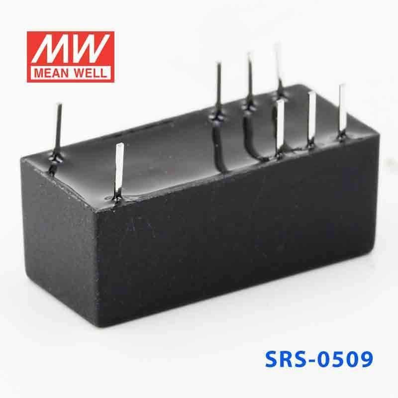 Mean Well SRS-0509 DC-DC Converter - 0.5W - 4.5~5.5V in 9V out - SRS-0509 - powersupplymall.com