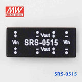 Mean Well SRS-0515 DC-DC Converter - 0.5W - 4.5~5.5V in 15V out - SRS-0515 - powersupplymall.com