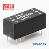 Mean Well SRS-0515 DC-DC Converter - 0.5W - 4.5~5.5V in 15V out - SRS-0515 - powersupplymall.com