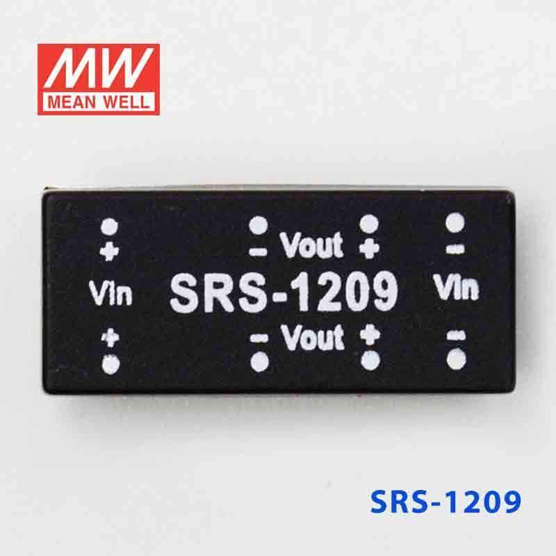 Mean Well SRS-1209 DC-DC Converter - 0.5W - 10.8~13.2V in 9V out - SRS-1209 - powersupplymall.com