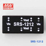 Mean Well SRS-1212 DC-DC Converter - 0.5W - 10.8~13.2V in 12V out - SRS-1212 - powersupplymall.com