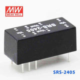 Mean Well SRS-2405 DC-DC Converter - 0.5W - 21.6~26.4V in 5V out - SRS-2405 - powersupplymall.com