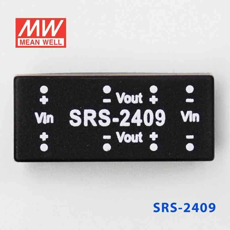 Mean Well SRS-2409 DC-DC Converter - 0.5W - 21.6~26.4V in 9V out - SRS-2409 - powersupplymall.com
