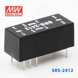 Mean Well SRS-2412 DC-DC Converter - 0.5W - 21.6~26.4V in 12V out - SRS-2412 - powersupplymall.com