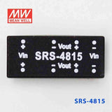 Mean Well SRS-4815 DC-DC Converter - 0.5W - 43.2~52.8V in 15V out - SRS-4815 - powersupplymall.com