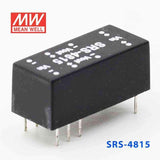 Mean Well SRS-4815 DC-DC Converter - 0.5W - 43.2~52.8V in 15V out - SRS-4815 - powersupplymall.com