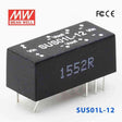 Mean Well SUS01L-12 DC-DC Converter - 1W - 4.5~5.5V in 12V out - SUS01L-12 - powersupplymall.com