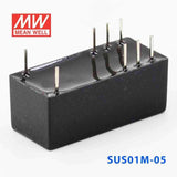 Mean Well SUS01M-05 DC-DC Converter - 1W - 10.8~13.2V in 5V out - SUS01M-05 - powersupplymall.com