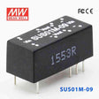 Mean Well SUS01M - 09 DC - DC Converter - 1W - 10.8~13.2V in 9V out - SUS01M - 09 - powersupplymall.com