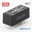 Mean Well SUS01O-12 DC-DC Converter - 1W - 43.2~52.8V in 12V out - SUS01O-12 - powersupplymall.com