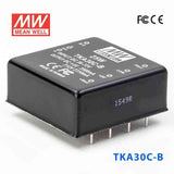 Mean Well TKA30C-B DC-DC Converter - 25W - 36~72V in ±12V out - TKA30C-B - powersupplymall.com