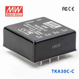 Mean Well TKA30C-C DC-DC Converter - 25W - 36~72V in ±12V out - TKA30C-C - powersupplymall.com
