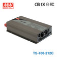 Mean Well TS-700-212C True Sine Wave 700W 12VDC to 230VAC 3A - DC-AC Power Inverter - TS-700-212C - powersupplymall.com