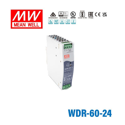 Mean Well WDR Series  Power Supply 24V(60~480W)