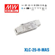 Mean Well XLC-25-H-MAS LED Driver 25W 700mA 9~54V Constant Power, Current Setting by Dip Switch, Matter Wireless Dimming with Strain Relief - XLC-25-H-MAS - powersupplymall.com