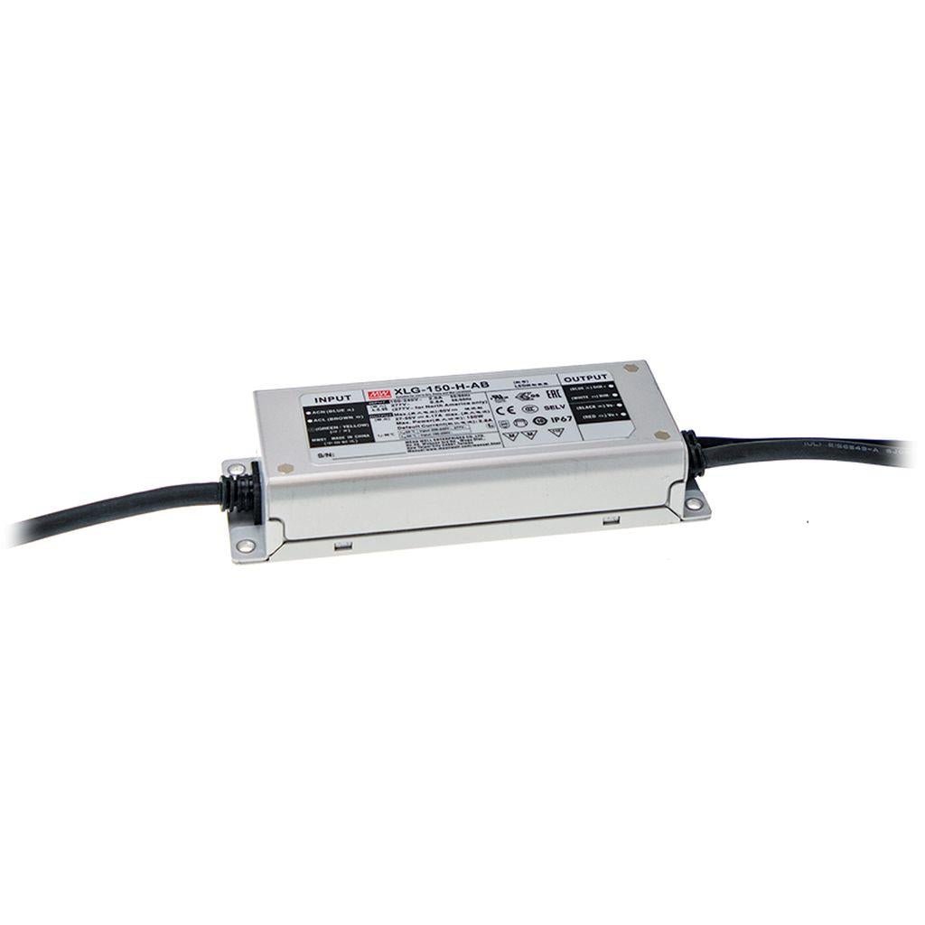 Mean Well XLG - 150 - L - A AC - DC Single output LED driver Constant Power Mode 150W - XLG - 150 - L - A - powersupplymall.com