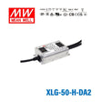 Mean Well XLG - 50 - H - DA2 Power Supply 50W 1050mA - DALI2 Dimmable - XLG-50-H-DA2 - powersupplymall.com
