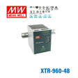 Mean Well XTR-960-48 Three Phase Din Rail Power Supply 960W 48V - Screw Terminal 20A - XTR-960-48 - powersupplymall.com