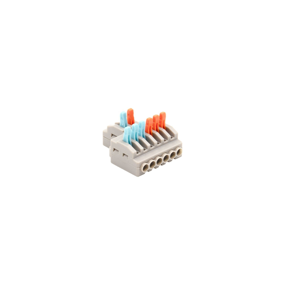 Purple Plug 222 Compact Splicing Connector, 2 in 6 out, with Lever - PP-222-2-6 - powersupplymall.com