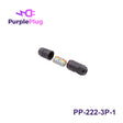 Purple Plug 222 Compact Splicing Connector, 3 Port 2 Way, Waterproof, with Lever - PP-222-3P-1 - powersupplymall.com