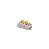 Purple Plug 222 Compact Splicing Connector, 3 Port 2 Way, with Lever - PP-222-3J - powersupplymall.com