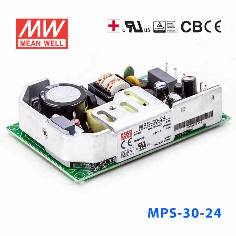 Mean Well MPS-30-24 Power Supply 30W 24V