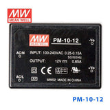 Mean Well PM-10-12 Power Supply 10W 12V - PHOTO 2