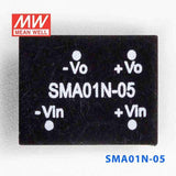Mean Well SMA01N-05 DC-DC Converter - 1W - 21.6~26.4V in 5V out - PHOTO 2