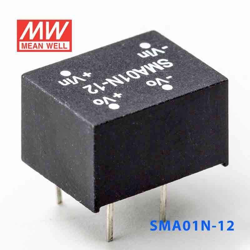 Mean Well SMA01N-12 DC-DC Converter - 1W - 21.6~26.4V in 12V out - PHOTO 1