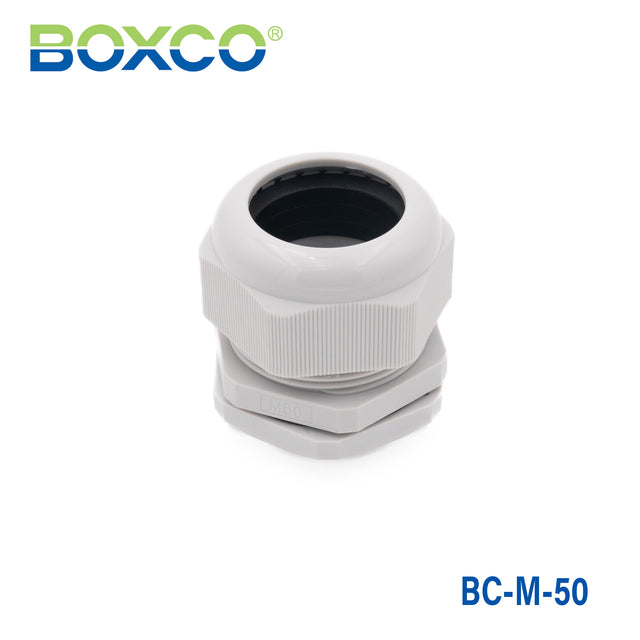 Boxco Plastic Cable Gland 1.26~1.50 Inches(32~38mm) Cable Range BC-M-50