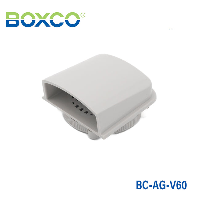 Boxco Fan Vent Grid Add-on, 1.97 ± 0.01 Inches(50 ±0.3mm), 2.48 ~ 2.56 Φ(63~65mm), ABS