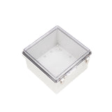 Boxco P-Series 8.27 x 8.27 x 5.12 Inches(210 x 210 x 130mm) Plastic Enclosure, IP67, IK08, PC, Transparent Cover, Molded Hinge and Latch Type - PHOTO 1